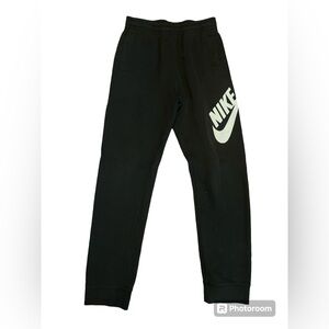 Boys Nike Black Joggers - Size XL